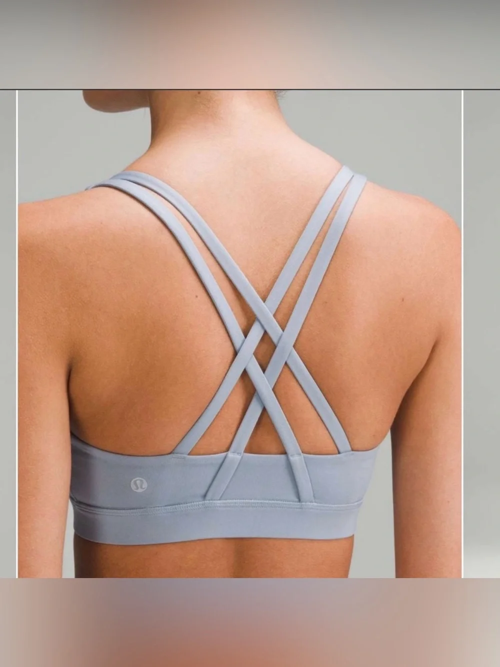 Lululemon Energy Bra Wrap Light Support B/C Cups Bra